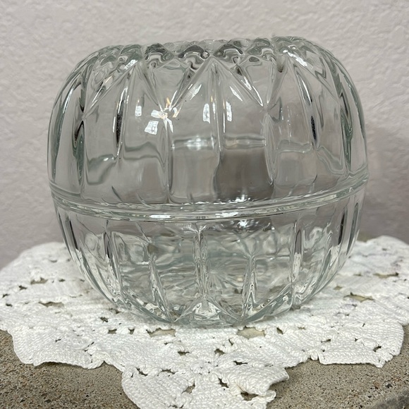 Vintage Homco Clear Glass Fairy Light Lamp Jumbo - Picture 1 of 6